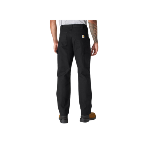 M Relaxed Fit Double Front Pant - Black