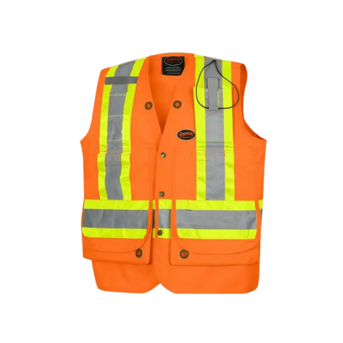 M Safety Surveyor Vest - Orange