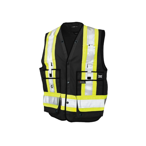 M Safety Surveyor Vest - Black
