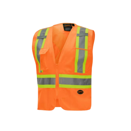 M Ploy Interlock Mesh Vest - Orange