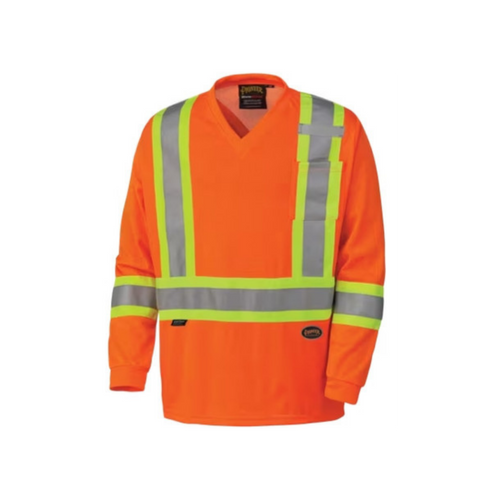 M Micro Mesh Long Sleeve - Orange