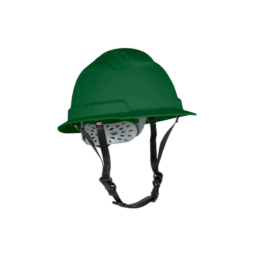 Type 2 Full Brim Safety Helmet Chin Strap - GREEN