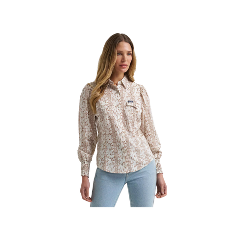 W Wrangler Floral Long Sleeve