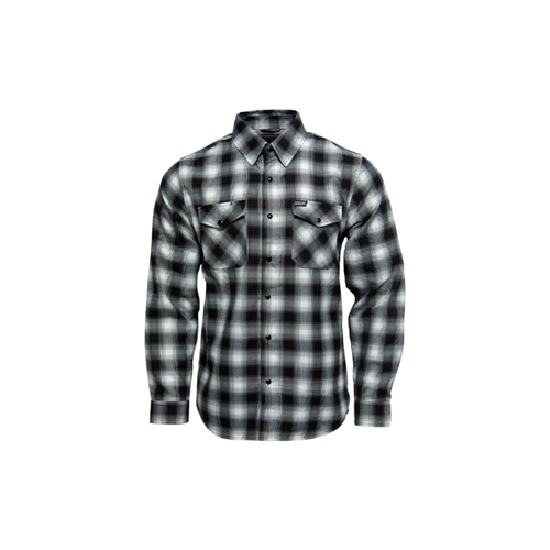 M Crenshaw Heritage LS Flannel - Black/White