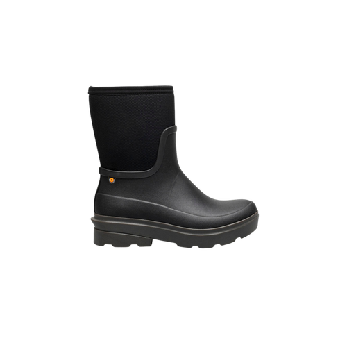 W Hazel Mid Zip Boot - Black