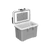 8QT Personal Cooler - White/Grey