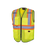 M Hi-Vis Mesh Poly Safety Vest - Yellow