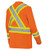 M L/S Cotton Safety Shirt - Orange