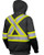 M Poly Fleece Safety Zip Sweater -Black