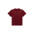 W Retro Graphic Short Sleeve Shirt - Pomegrante