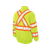 M Fleece 1/4 Zip Safety Pullover