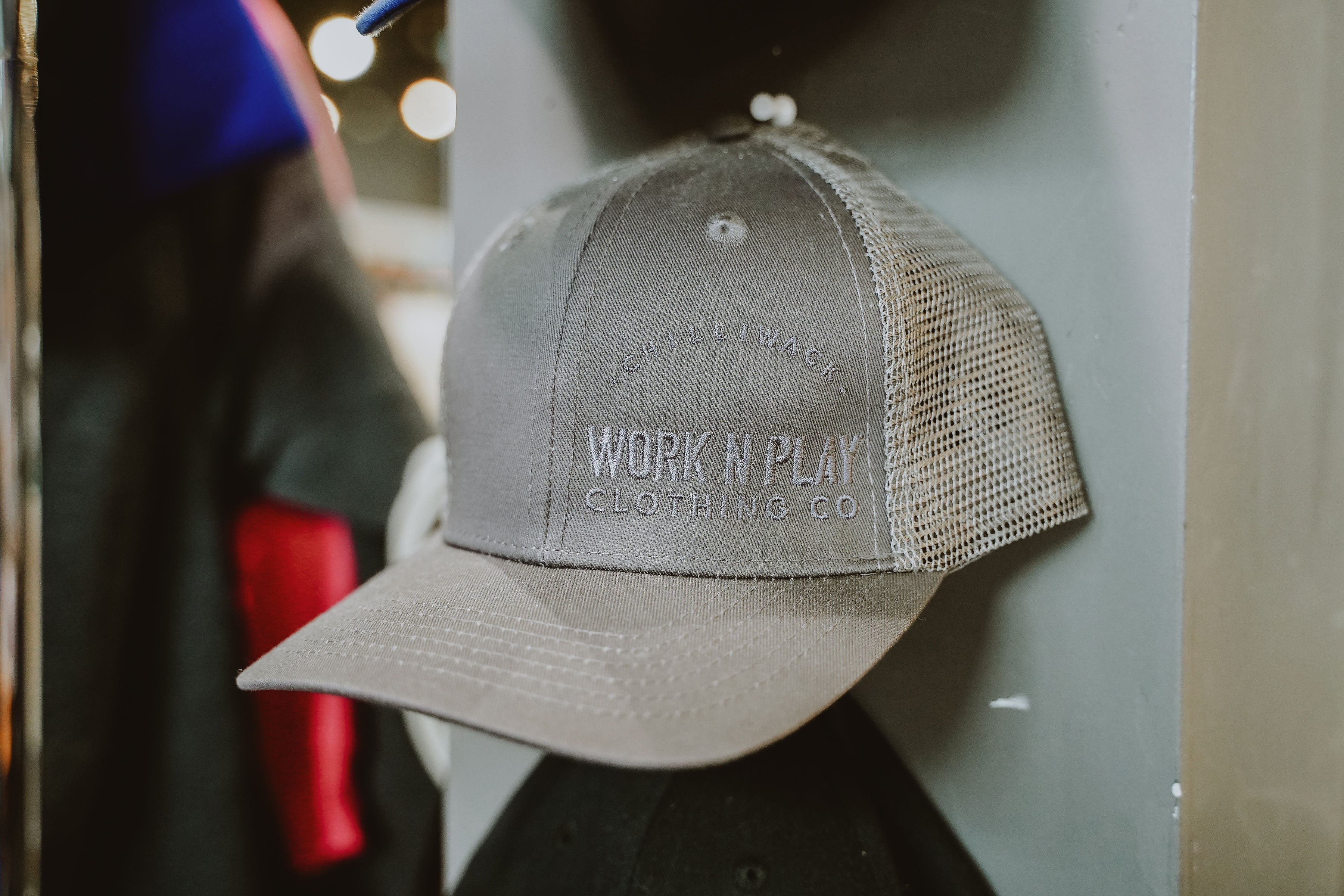 High-quality embroidery close-up