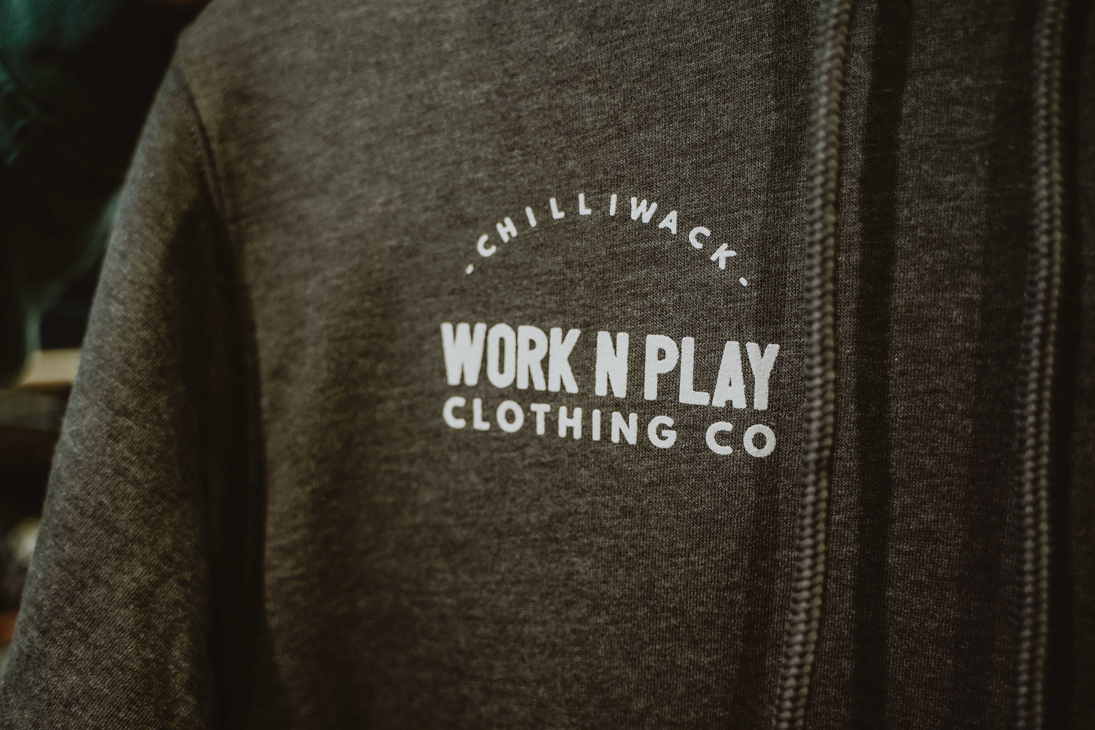 Screen printed hoodies