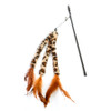 Cheetah Feather & Rope Cat Toy