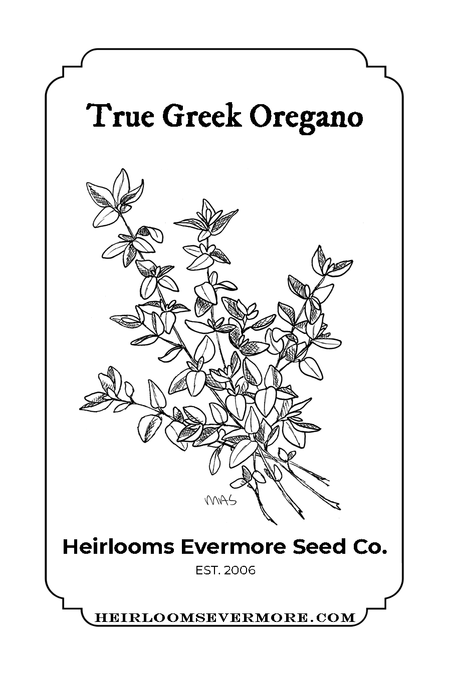 Herbs Heirlooms Evermore Seed Co.