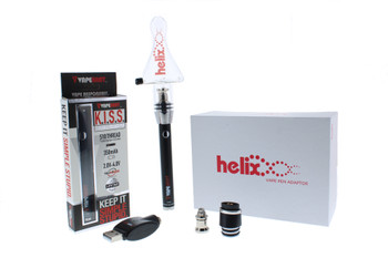 Grav Helix Globe X VapeBrat K.I.S.S Pen Wax Concentrate Kit - Black