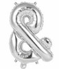 E3611 SILVER AMPERSAND FOIL 35cm
