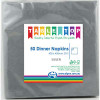 380219 SILVER DINNER 40 X 40CM PACK 50