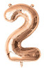 E4772 GIANT NUMERAL FOIL 86cm ROSE GOLD 2