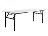 Table Banquet White Trestle Table 1.8m - seats 8 people