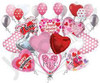 Mothers Day -Large range of Helium filled  Plain or Pattern Foils from $13.95 (standard size)