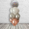BALLOON BOUQUET STANDARD FOIL & NINE LATEX BOUQUET WEIGHT AND HI FLOAT TO LAST