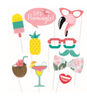 E5680 TROPICAL  THEME PHOTO PROPS PK10