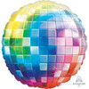 2746301-01 DISCO BALL FOIL SUPERSHAPE - HELIUM FILLED