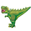 3225101-1 T-REX SUPERHSAPE FOIL BALLOON - HELIUM FILLED ON WEIGHT 91X76CM