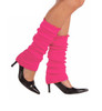 LE67792PK  FLUORO PINK LEGWARMERS