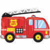 G35687 40 INCH FIRE TRUCK FOIL BALLOON. INC HELIUM & RIBBON