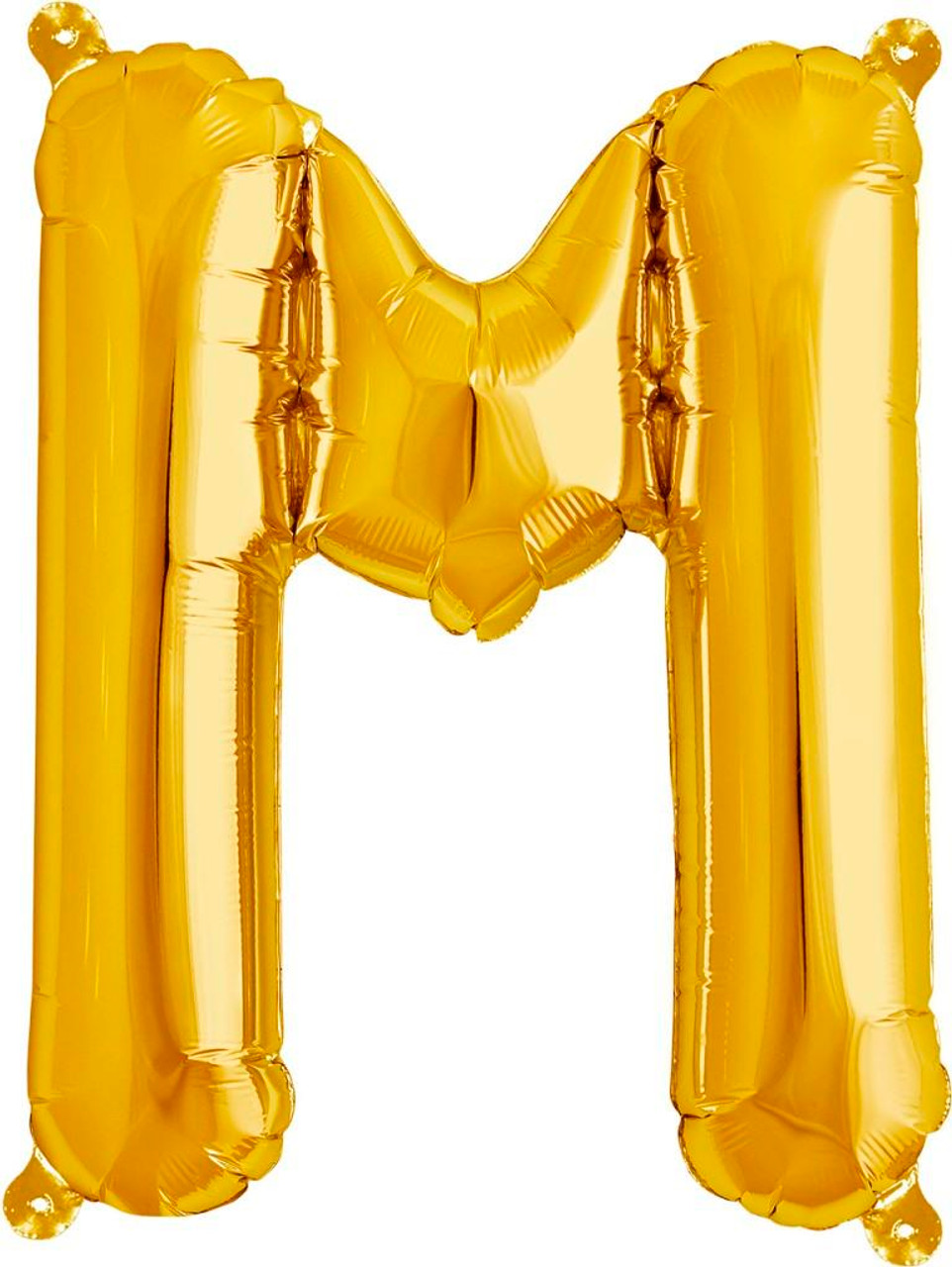 GOLD LETTER M FOIL 35cm E2840