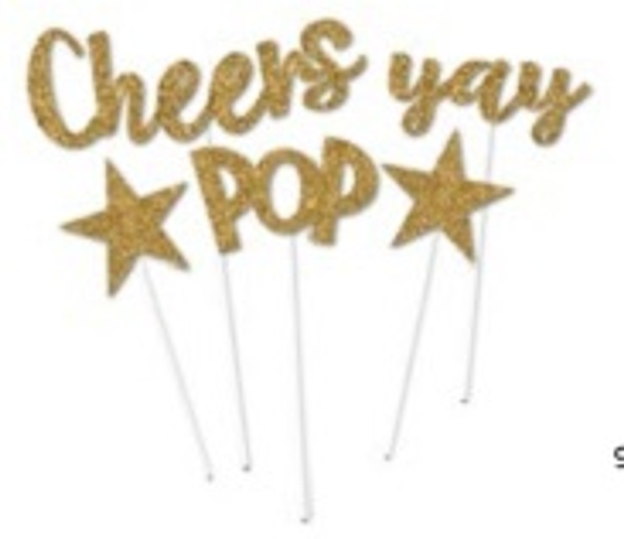 E5673 THEME TOPPER 5 PCE CELEBRATE PARTY