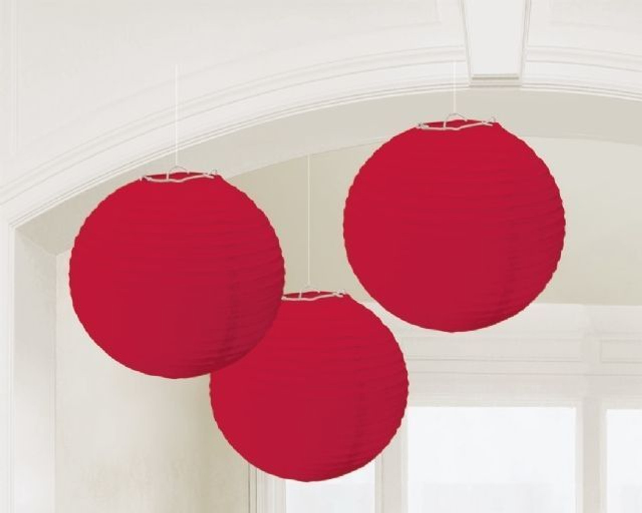 RED PAPER LANTERN 20CM ( 8 INCH ) FROM $2.95