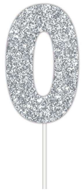 E4096 SILVER GLITTER TOPPER 0