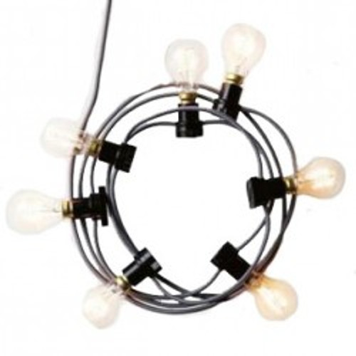 Festoon Lighting - Globes - 8 Metre Clear