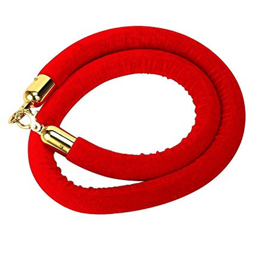 Crowd Control - Brass bollards $10, 
Red Ropes......... $ 6.00