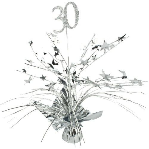 CENTREPIECE SILVER 30th MULTI SPRAY Code - E3174