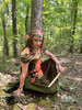 Woodland Elf with Cherry Grip Dagger