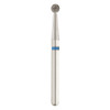 Dental Bur - Diamond Round 4 - Med Grit - 19mm FG (standard length) - 5 pack