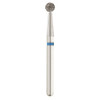 Dental Bur - Diamond Round 8 - Med Grit - 19mm FG (standard length) - 5 pack