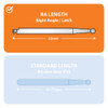 Dental Bur - Xcut Fissure Taper 701 - 22mm RA - 5 pack