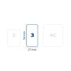 CR 7 2.0 and CR 8 Image Plate IPX - Size 3