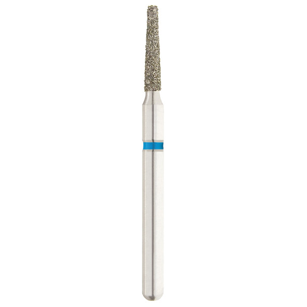 Dental Bur - Diamond Taper - Med Grit - 19mm FG (standard length) - 5 pack