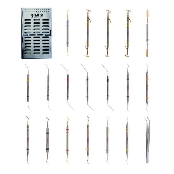 19 Piece iM3 Complete Endodontic and Restoration Instrument Kit