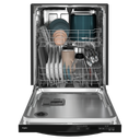 Lave-vaisselle à grande capacité avec panier supérieur profond Whirlpool® WDT740SALB