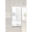 Réfrigérateur à portes françaises en acier inoxydable résistant aux traces de doigts - 36 po - 25 pi cu Whirlpool® WRF555SDFZ