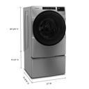 Laveuse à chargement frontal avec option de lavage rapide - 5.2 pi cu Whirlpool® WFW5605MC