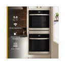 Whirlpool® Four mural double à convection véritable - 24 po - 5.8 pi cu WOD52ES4MZ