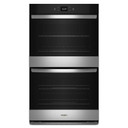 Whirlpool® Four mural double avec friture à air si connecté - 10 pi cu total WOED5030LZ